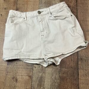 BDG | Women's Beige Super High Rise Bootie Spade Pin Up Shorts Sz 27